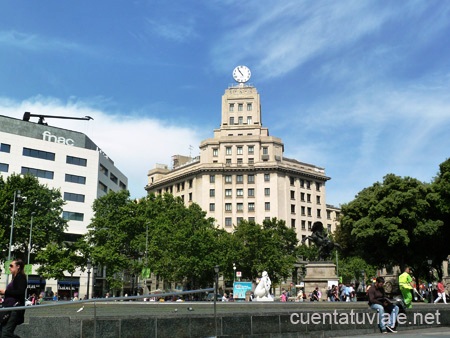 La Plaza de España, Barcelona.